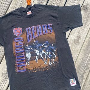 90s Chicago Bears football big print shirt sz XL